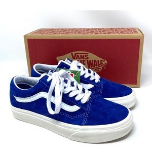 Vans Blue Suede Shoes